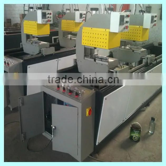 High quality CE certificate UPVC window DOUBLE work heads welding machine