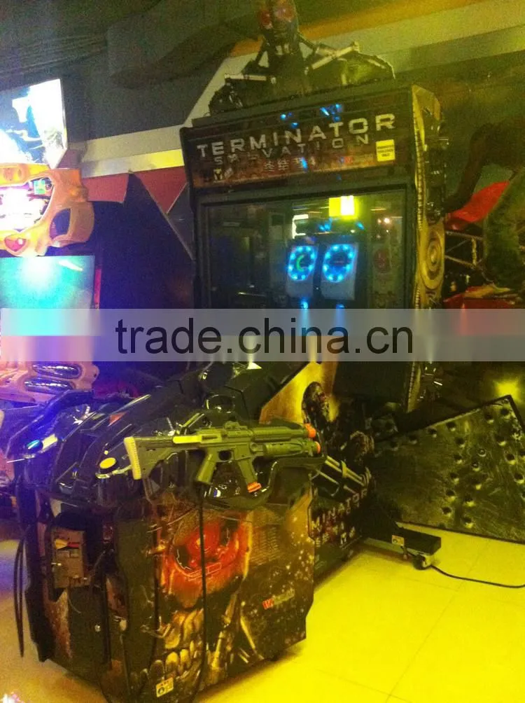 kids lottery game machine coin operated roulette game machine 47_LCD_Terminator_salvation_4 shooting amusement game arcade machi