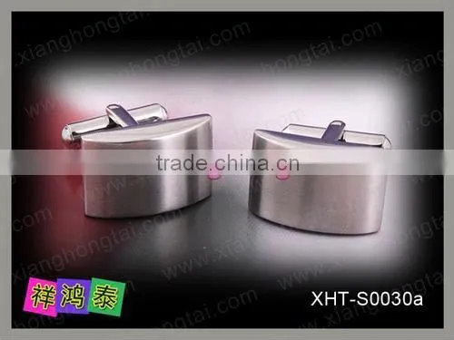 2014 new fashion stainless steel cufflink cuff clip jewelry