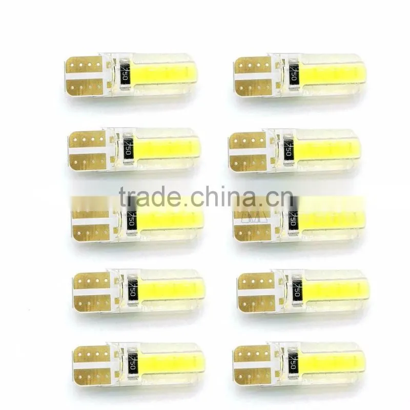 T10 Super Bright LED light Bulbs White 194 168 W5W COB 8SMD canbus led