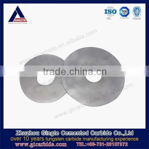 zhuzhou good qualitity carbide disc cutter for titanium