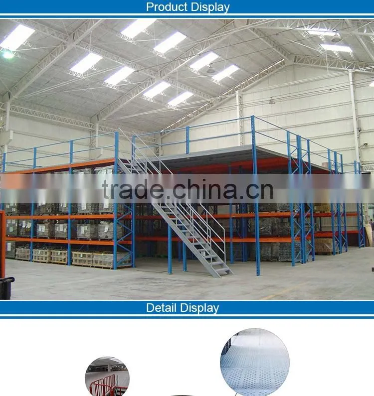Multitier Heavy Duty Storage Mezzanine Floor