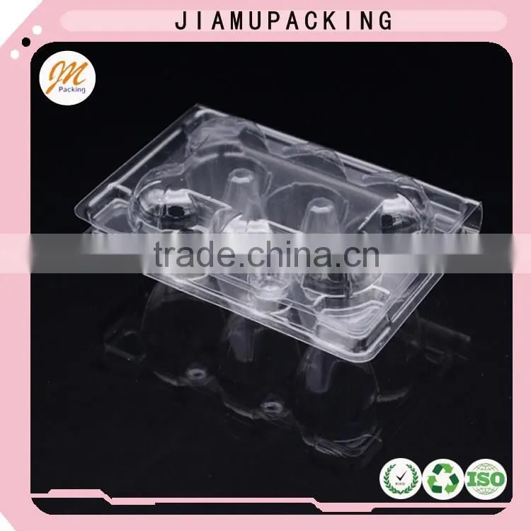 Cheap disposable clear plastic quail egg tray
