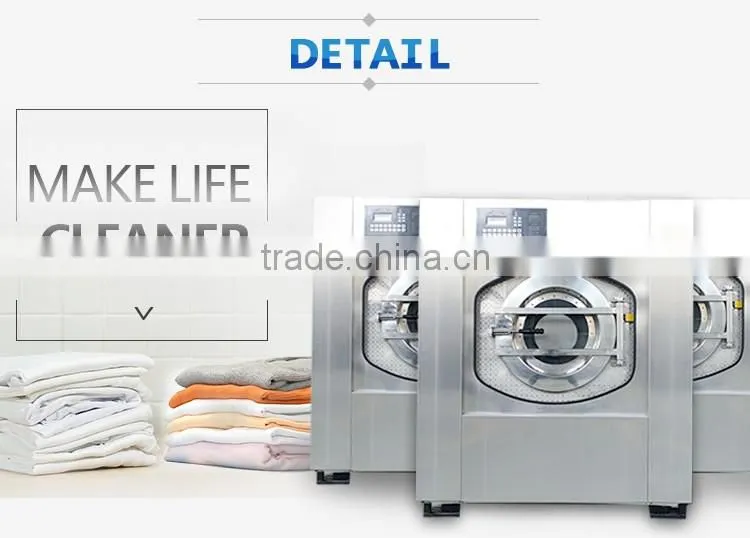 Automatic industrial factory washer extractors