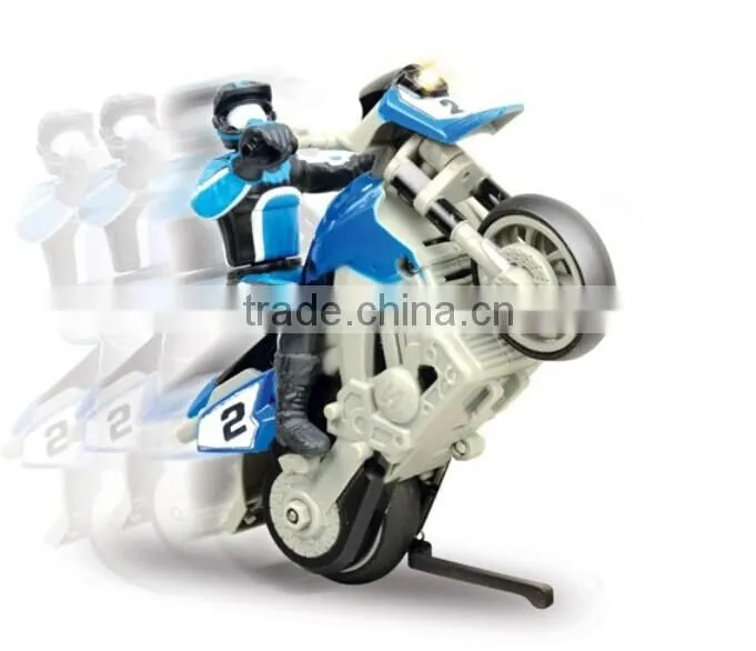 Electric Motorcycle Remote Control Stunt Car