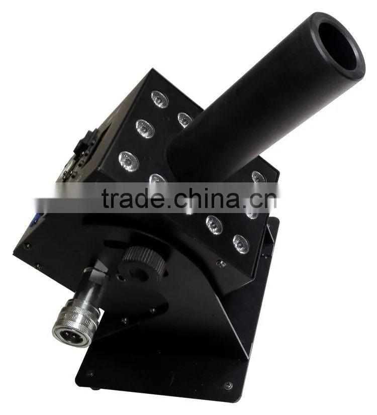 NewComer 300W Pro Stage Special Effect Multi-anlge DMX512 LED CO2 Jet Cannon Blaster 12pcsx3W RGB 3IN1 LED Fogger Machine