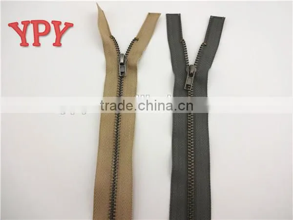 Eco-friendly metal zipper #3 C/E