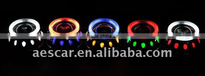 China factory hid projector lens kit/bi-xenon projector lens light/mini projector lens