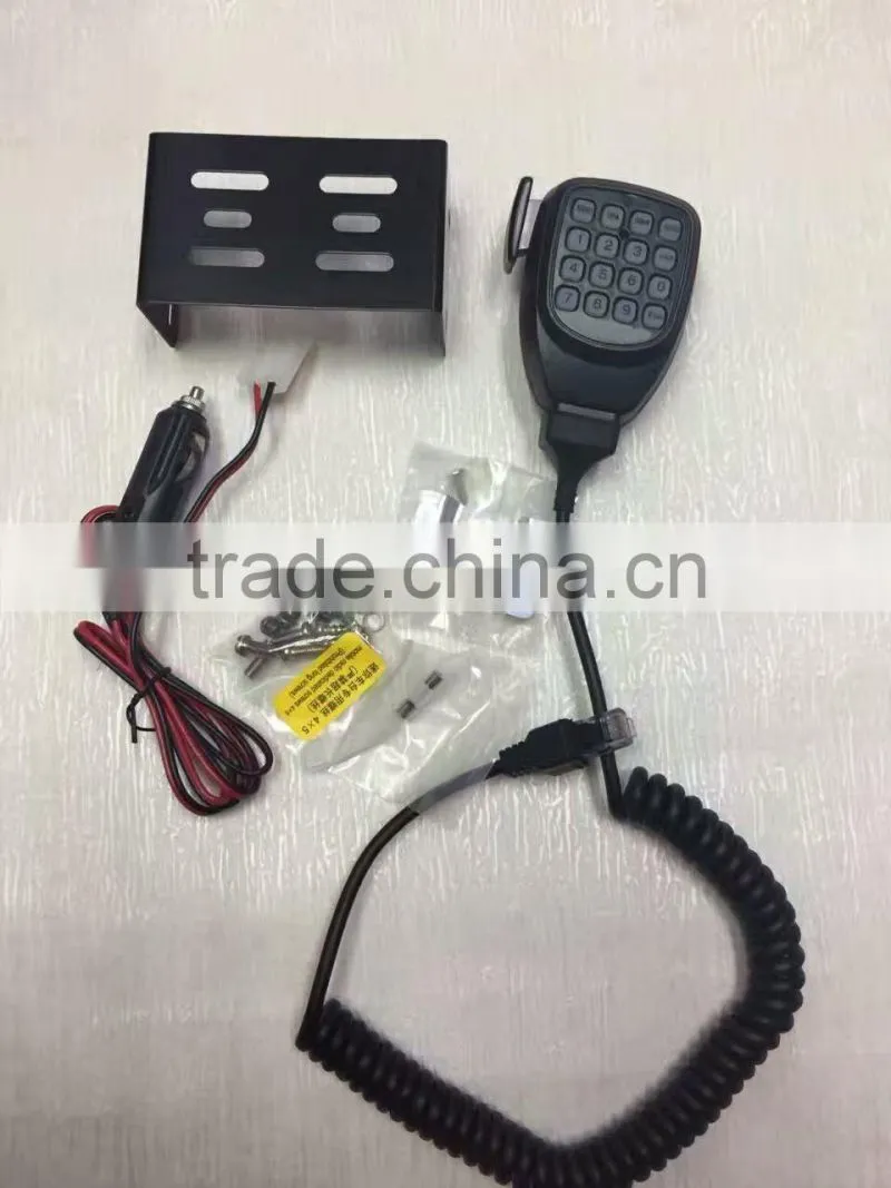 4 band mobile radio AT-7900D 25W DTMF PTT ID with colorful LCD