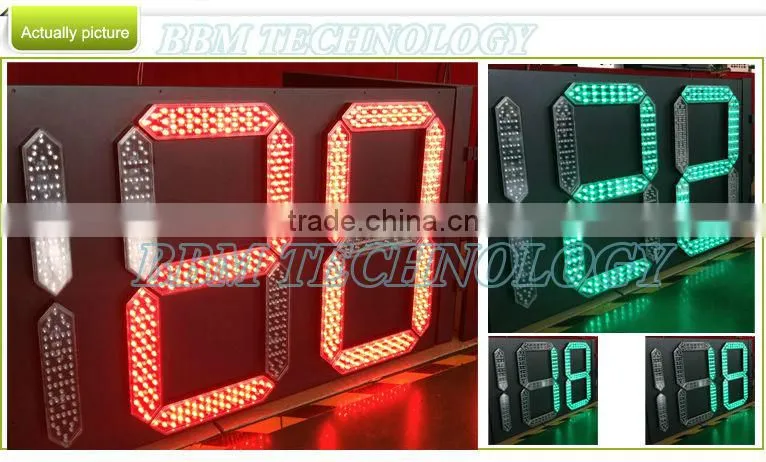 solar timer traffic light