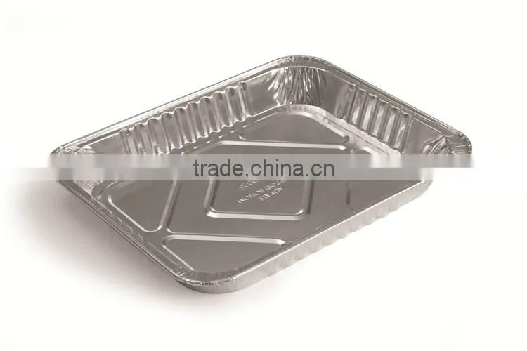 Durable Deep Disposable Aluminum Foil Catering supplies Trays