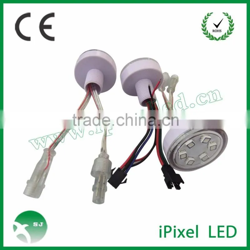 outdoor waterproof 60mm 18pcs smd5050 led cabochon dc24v