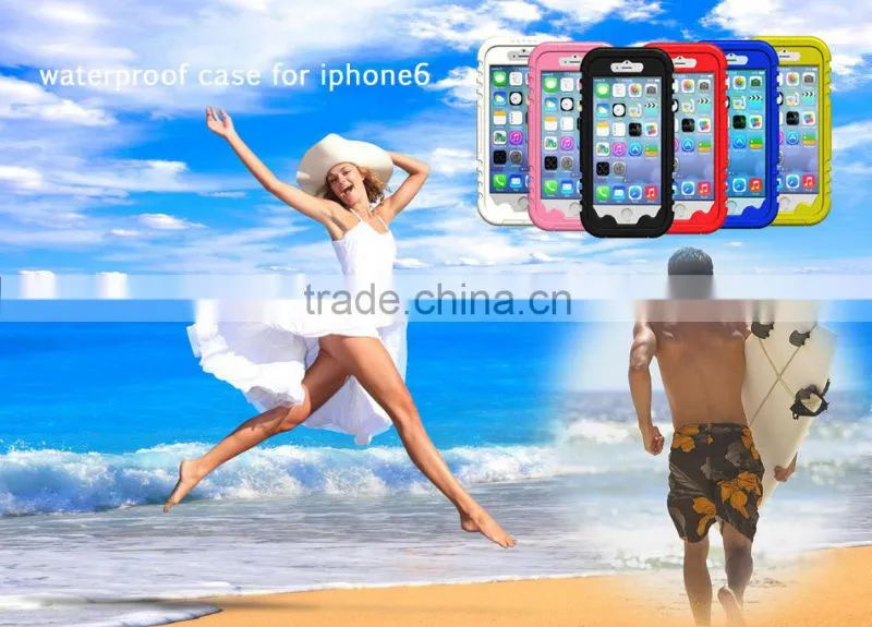 10FT Underwater Waterproof Full Sealed Protective Case Cover For iPhone6 4.7inch