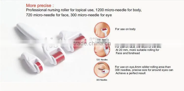 2015 GTO Newest 4 in 1 Derma Roller With Disinfecting Tank