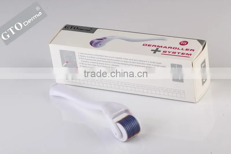 2014 new color arrival factory price GMT540 titanium derma roller/ce approved