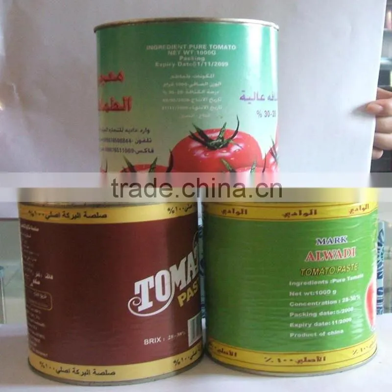 tin can for tomato paste fresh tomato packaging Ketchup