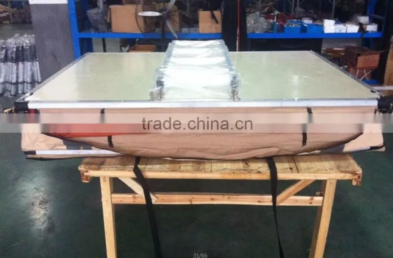 easy assemble set up solar car roof top tent
