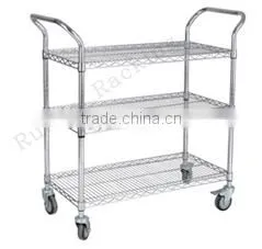 CW-17 shelf bracket support with chrome plated