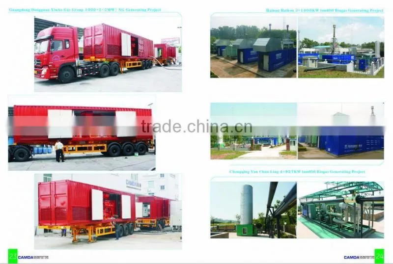 Camda 360KW/450KVA diesel power plant power generator set