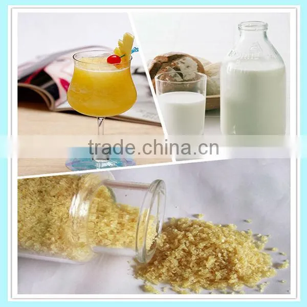 100% kosher halal gelatin/halal bovine bone gelatin/halal gelatin powder for milk
