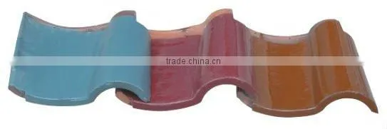 clay corrugated roof tiles