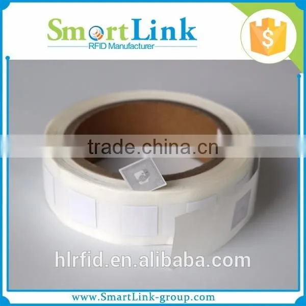 Paper Nfc Tag Stickers Smallest,13.56Mhz rfid label tags price,blank ntag215 nfc tag for asset management