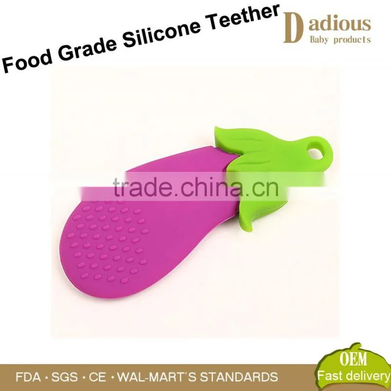 China Manufacturer Custom Silicone Baby Teether Wholesale, BPA Free Silicone Teething Teether Toy