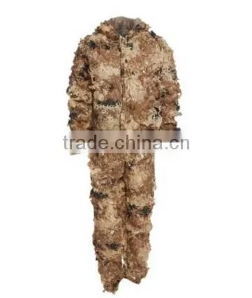3D Bionic Leaf Camouflage Jungle Hunting Ghillie Suit Set