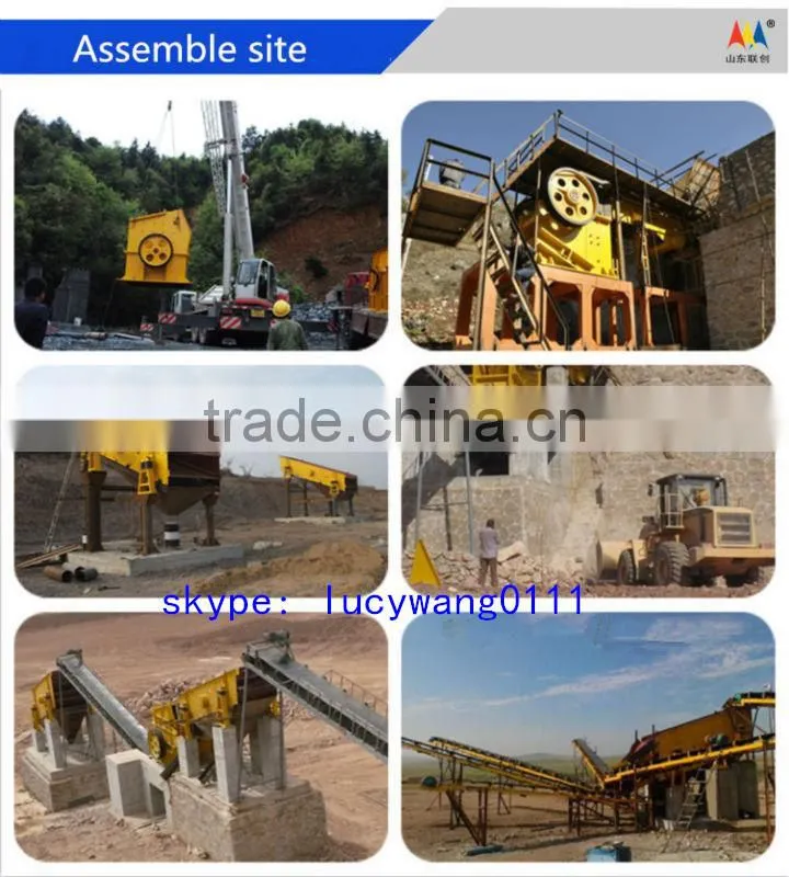 small capacity stone crusher with different models