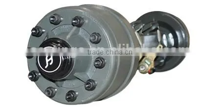 Factory direct10 holes13 ton English type trailer axle