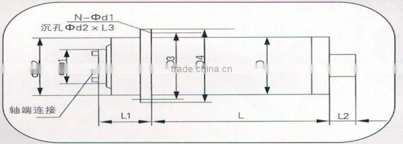BT40, 8000rpm, 5kw, 350v, 150mm water cooling engraving and milling spindle motor