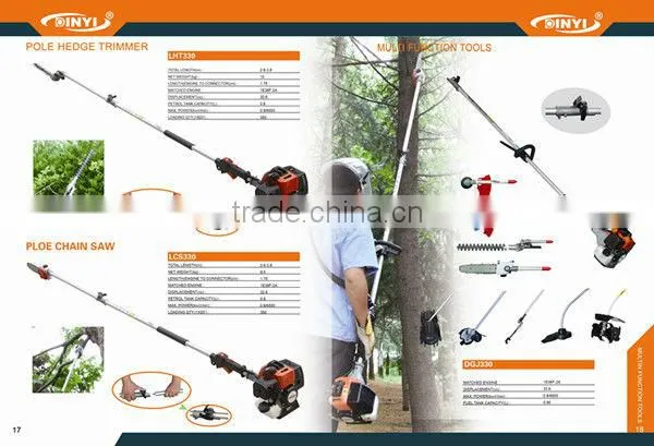 gasoline engine powered lawn edge trimmer