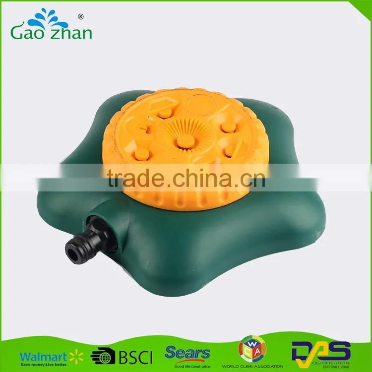 Car wash equipment irrigation water sprinkler