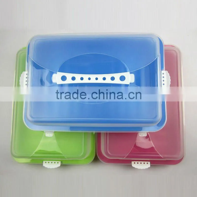 Plastic round cake saver for food PC-9002