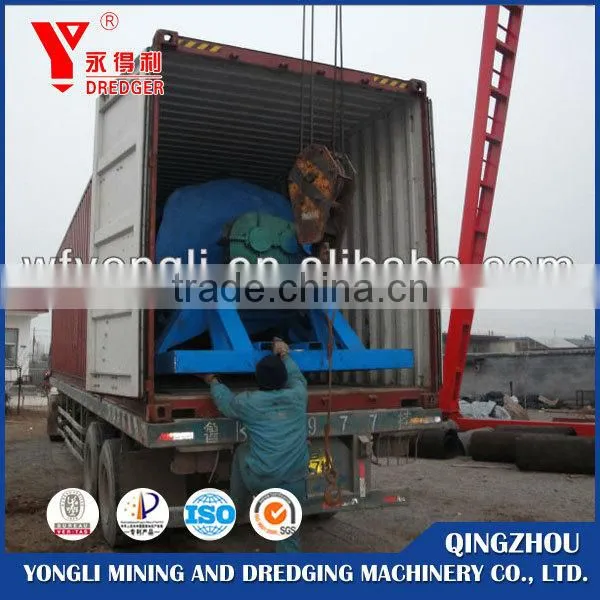 New machinery bucket wheel dredger