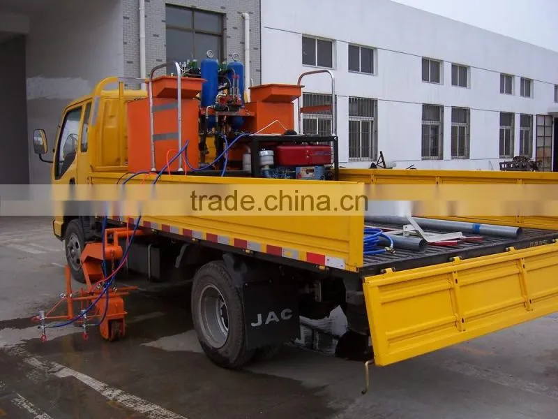 GD18L-2 Double cylinder and pump cold paint truck-mounted road marker