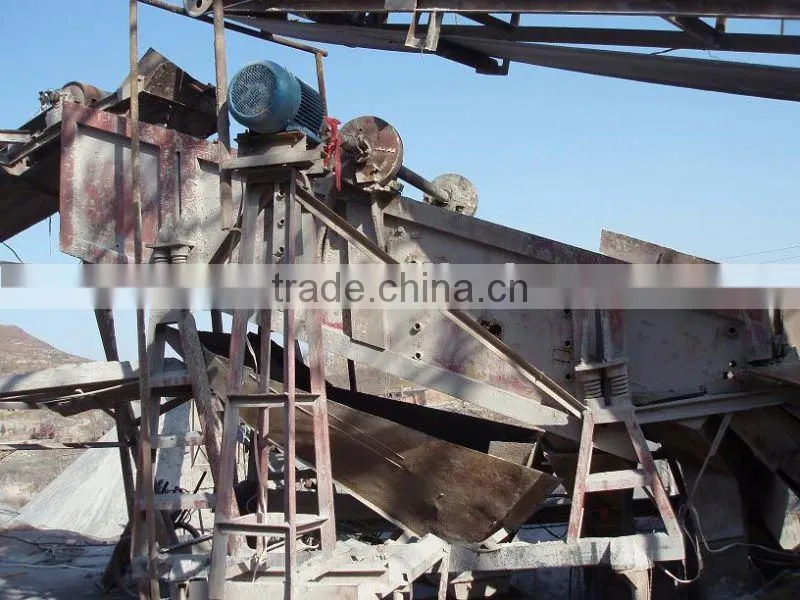 High capacity vibrating screen in China
