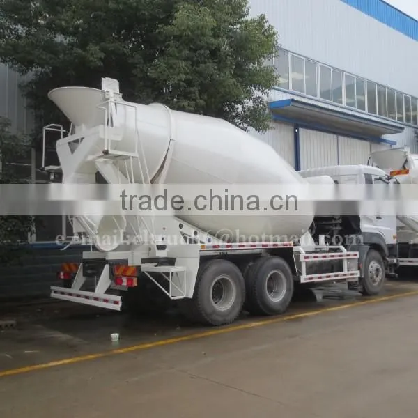 380 hp DONGFENG Nissan UD Trucks 6*4 bulk cement mixer truck 12 m3