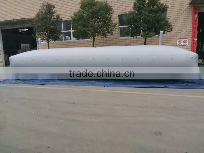 foldable big pvc tarpaulin liquid water tank, inflatable water tank