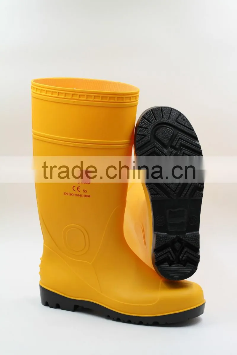 Work shoes for food factory ,PVC boots for fishing industry,cheap pvc shoes