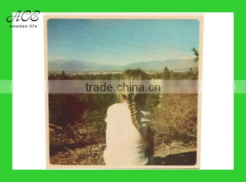 High Quality Digital Photo Printing on Wood