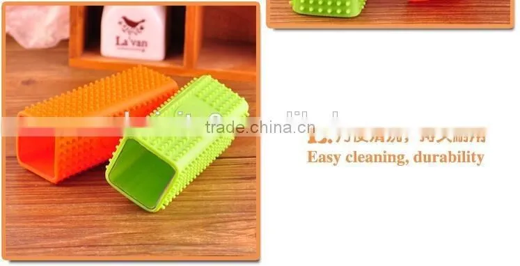 CY064 Pet Comb Mucous Wool Implement Silicone Brush Cat and Dog Fur Cleaner Pets Hair Comb