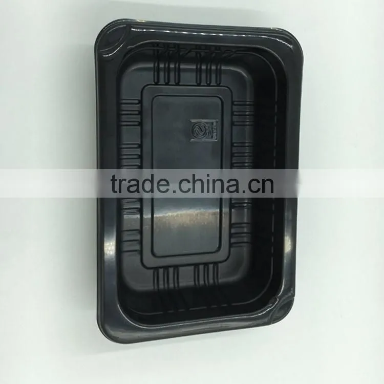 High quality Microwavable PP Material Food Packaging Tray