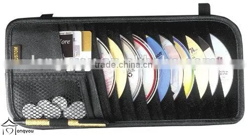 Custom Accessories 10-Pocket CD Visor Organizer for cars