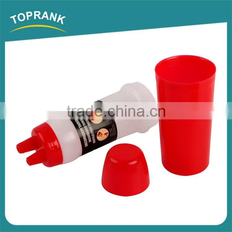 Batter dispenser cake decoration cream batter large food grade plastic squeeze bottle