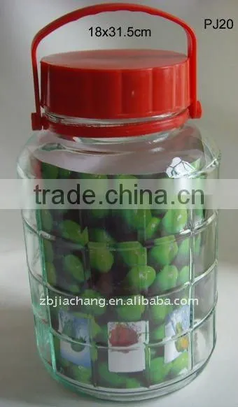 Plum wine bottles
