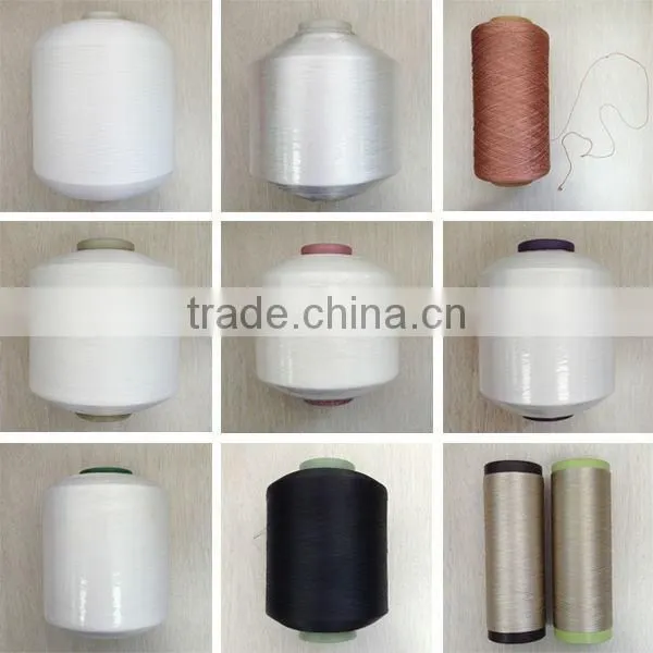 Factory price black recycled cotton polyester blended yarn 21s for weaving use