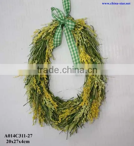 easter straw wreath wholesale