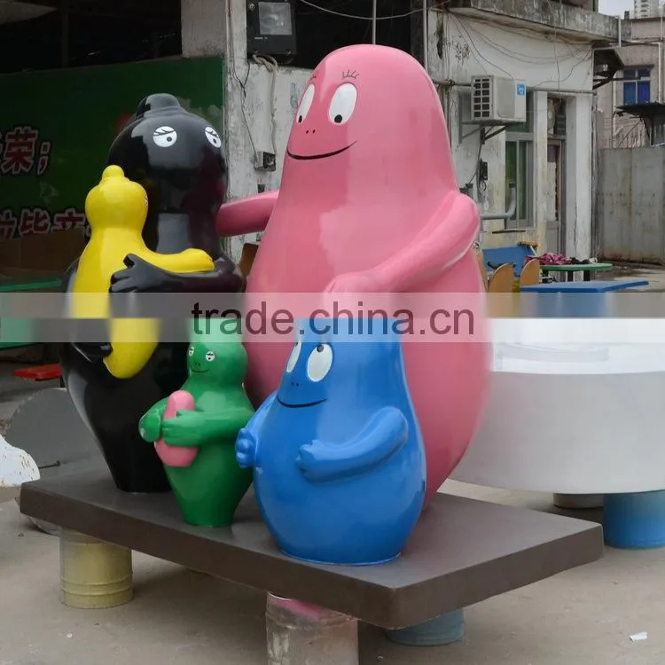 Fiberglass movie cartoon family