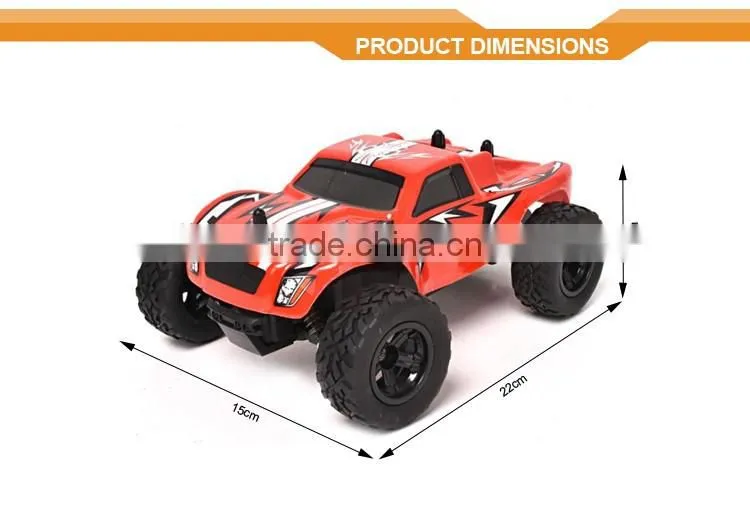 Alibaba Express em Portugues 2.4G 1:24 High Speed RC Monster Truck Children Toys Remote Control Car